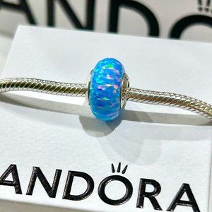 Pandora Opalescent Ocean Blue Charm